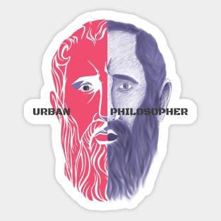 Urban Philosopher V.3 Sticker